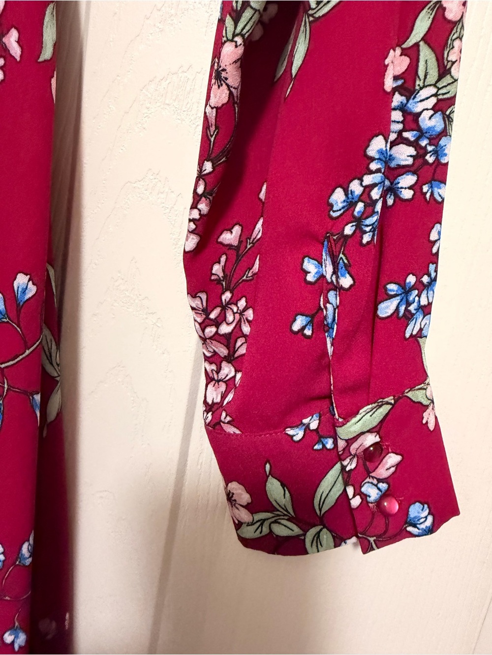 Nanette Lepore Floral Long Sleeve Fit & Flare Dress – Size 6 - Picture 8 of 11